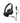 Belkin SoundForm Mini Kids Wired Headphones w/USB C to 3.5mm Dongle, Built-in Mic & Fun Stickers, 85dB Max Volume for Online Learning, Travel, Compatible w/iPhone 16, iPad, Galaxy S25, etc - Black_1