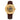BERNY Gold Watches for Men Automatic Mechanical Wristwatch Skeleton Luxury Dress Mens Watch Exhibition Back Cover Luminous Hour Marker 5ATM Waterproof -Gold/Brown Band_Gold_1