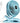 BESKAR Clip on Fan, Portable Small Desk Fans with Strong Airflow, 3 Speeds with Personal Fans Sturdy Clamp, Quiet Desk Fan & Clip Fan with USB Cord Powered - No Battery_SkyBlue_1