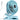 BESKAR Clip on Fan, Portable Small Desk Fans with Strong Airflow, 3 Speeds with Personal Fans Sturdy Clamp, Quiet Desk Fan & Clip Fan with USB Cord Powered - No Battery_SkyBlue_1