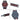 BEWELL W123A Handmade Natural Maple Wristwatch Analogue Display Lightweight Small Thin Case Wooden Watch for Women_BlackandRed_1698