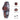 BEWELL W123A Handmade Natural Maple Wristwatch Analogue Display Lightweight Small Thin Case Wooden Watch for Women_BlackandRed_1699
