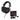 beyerdynamic DT 990 PRO 250 ohm Studio Headphones (Ninja Black, Limited Edition) with 4-Channel Headphone Amplifier Bundle (2 Items)_1