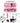 BOVKE Travel Stethoscope Case for 3M Littmann Classic III, Lightweight II S.E, MDF Acoustica Lightweight Stethoscopes, Mesh Pocket for Pen Lights, Medical Scissors and Nurse Accessories, Pink_WPink_346