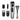Braun Beard Trimmer Hair Clippers for Men, Cordless & Rechargeable, Mini Foil Shaver with Gillette ProGlide Razor, Black/Silver, 6 Piece Set_1