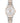 Bulova Ladies Quartz Dress Classic Watch, Two-Tone Stainless Steel Bracelet, Silver-White Dial, 3 Hand, Calendar (Style: 98P236), RoseGoldSilverDial_1