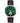 Bulova Men's Automatic Dress Classic Aerojet Watch,Brown Leather Strap, Green Dial, Hack Feature, 42 Hour Power Reserve (Style: 96A332), BrownStrapGreenDial_1