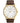 Bulova Men's Classic 3-Hand Calendar Date Quartz Leather Strap Watch, Buckle, 37mm Style:97B100, BrownStrapGoldTone_1