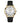 Bulova Men's Classic 3-Hand Quartz Black Leather Strap Watch, Roman Numeral Markers, 41mm Style: 97A123, GoldTone_1