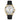 Bulova Men's Classic 3-Hand Quartz Black Leather Strap Watch, Roman Numeral Markers, 41mm Style: 97A123, GoldTone_1