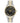 Bulova Men's Dress Classic Diamond Watch, 3-Hand Date Quartz Watch, Stainless Steel Bracelet, 41mm, TwoToneGoldBlackDial_1
