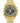 Bulova Men's Icon High Performance Quartz Chronograph Gold Stainless Steel Watch, Black Dial Style: 97B218, GoldTone_1