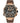 Bulova Men's Precisionist X Chronograph Special Edition Brown Leather Strap Watch | 44.5mm | 98B356_RoseGoldBrownLeatherStrap_1
