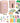 Bundle with Compatible Fuji Mini Link 3 Smartphone Printer Clay White + Fuji Film Value Pack 20 Sheets Accessories Bundle with Album + 5 Plastic Desk Frames + Paper & Sticker Frames (Rose Pink), RosePink_1