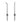 BURST Electric Water Flosser Replacement Tips (Classic/2 Pack), Silver_1