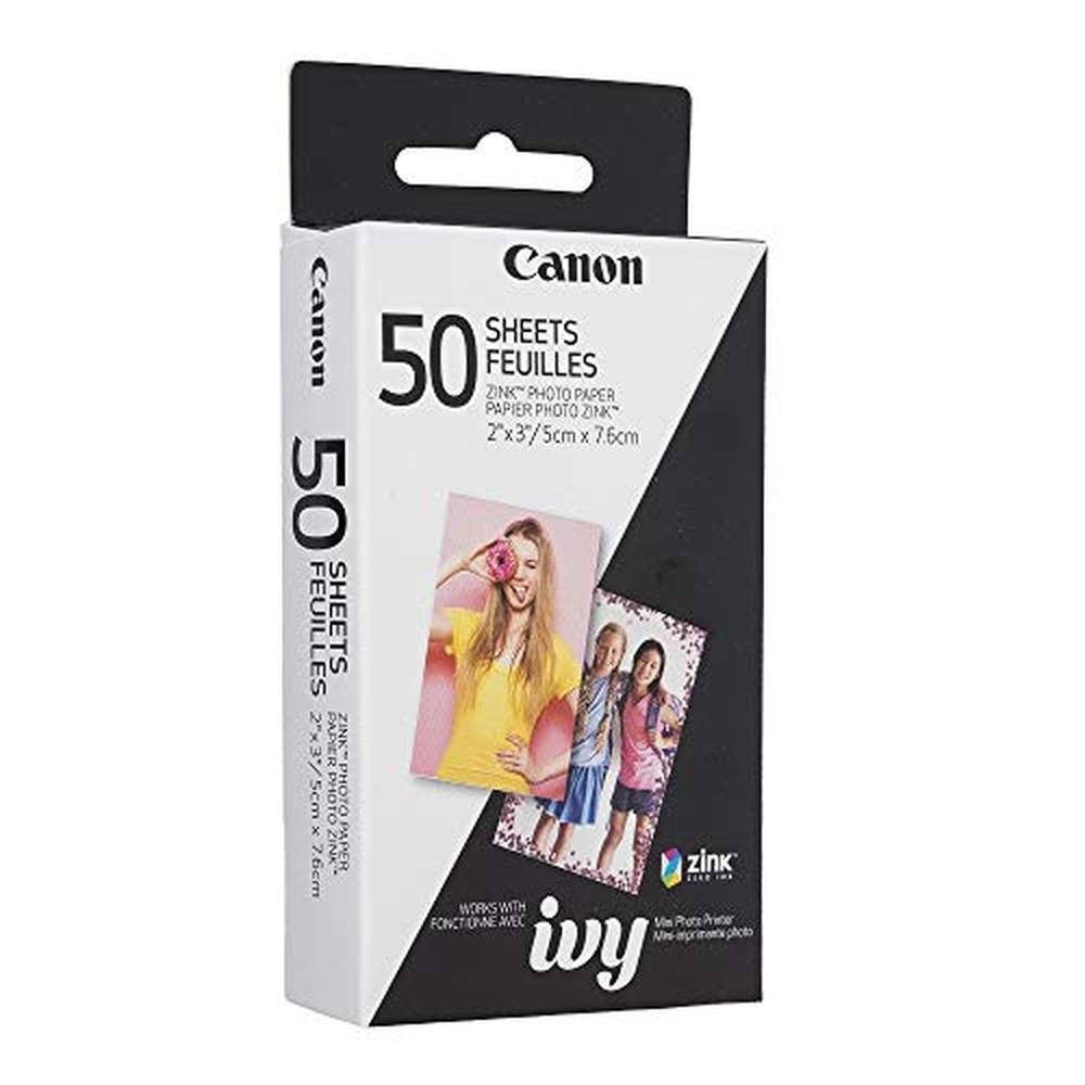 Canon Service Sticker Canon Ivy | Zink 2 x 3 Photo Sticker Paper 50 Sheets Pack | Premium ...