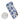 Casely iPhone 15 Pro Max Case | Rose to Fame | Blue & White Floral | Compatible with MagSafe | Classic Ultra Slim Design_75