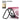 CASETiFY Impact Ring Stand iPhone 17 Case [Kickstand/Compatible with Magsafe / 6.5 ft. 3X Military Grade Drop Protection] - Cherries - Clear Black_2698