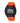 Casio Men's Classic Stainless Steel Quartz Watch with Resin Strap, Orange, 21.1 (Model: W-218H-4B2VCF, Orange/Black_BlackOrange_1