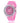 CdyBox Silicone Bling Women Men Watch LED Luminous Colorful Lights Sport Watches Wristwatch (Pink)_Pink_1