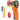 CEILSTES Infrared Thermometer Gun, Non-Contact Digital Laser Temperature Gun, -58F to 1076F, Adjustable Emissivity and Max/Min Values for Industrial, Cooking, Griddle,Engine, HVAC (Not for Human), Orange_1