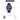 CEYADG Fashion Men's Quartz Chronograph Waterproof Silicone Watches Business Casual Sport Design Wrist Watch for Men Perfect for Father Son Black Blue Rose Gold (Silver Blue)_SilverBlue_713