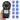 CFM Wind Speed Meter, AIOMEST Rechargeable HVAC Anemometer Measuring Wind Velocity, Test Air Flow Volume CFM/CMM, Handheld Airflow Tester AI-6000GH with Anemometro Carrying Case_GH_982