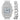 Charles Raymond Bling-ed Out Biggie Square Hip Hop Iced Out Watch You Will Hypnotize in a Crystal Watch - 0513Sq, Silver Blue R# Cuban, 8 inches, 0513Sq (Silver Blue R# Cuban)_SilverBlueRCuban_1