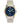 Citizen Men's S-Class Classic Corso Eco-Drive Watch | 3-Hand Date Luminous Hands Two-Tone Blue Dial | Premium Luxury Timepiece