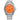Citizen Men's Eco-Drive Brycen Sport Casual, Orange Dial, Silver-Tone Super Titanium Bracelet and Case Watch (Model: AW1840-50X), StainlessOrange_1