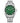 Citizen Men's Eco Drive Classic Peyton Watch | 3-Hand Date Sapphire Crystal Luminous Markers Silver Green Dial | Luxury Timepiece