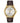 Citizen Men's Eco-Drive Classic Watch in Gold-Tone Stainless Steel with Brown Leather Strap, Champagne Dial (Model: AW1232-04A), BrownStrapGoldTone_1
