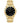 Citizen Men's Eco-Drive Modern Axiom Diamond Watch in Gold-Tone Stainless Steel, Black Dial (Model: AU1062-56G), GoldBraceletBlackDial_1