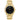 Citizen Men's Eco-Drive Modern Axiom Diamond Watch in Gold-Tone Stainless Steel, Black Dial (Model: AU1062-56G), GoldBraceletBlackDial_1