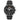 Citizen Men's Eco-Drive Weekender Brycen Chronograph Watch in Stainless Steel, Black Leather Strap, Black Dial (Model: CA0649-14E), BlackLeatherStrapBlackDial_1