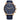 Citizen Men's Eco-Drive Weekender Sport Casual Chronograph Rose Gold Stainless Steel Watch with Blue Leather Strap, Blue Dial (Model: CA4503-00L), BlueLeatherStrapBlueDial_1