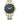 Citizen Quartz Mens Watch, Blue Dial, Stainless Steel, Classic, Silver, TwoToneGoldBlueDial_1