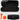 Comecase Hard Travel Case for JBL Charge 4/ Charge 5 Waterproof Bluetooth Speaker. Carrying Storage Bag Fits Charger and USB Cable (Case Only) - Black_3621