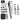 ConairMAN 3-in-1 Chrome 25-piece Hair Clipper, Includes Battery Operated Detail Trimmer and Battery Operated Ear and Nose Hair Trimmer_1