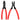 Crimping Pliers, 7in Professional Electrical Cable Stripping Crimping Tool Wire Stripper for Terminals, Red_1