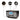 Crosley CR612B-BK Corsair Retro AM/FM Alarm Clock Radio and CD Player with Stereo Bluetooth Speakers, Black_14