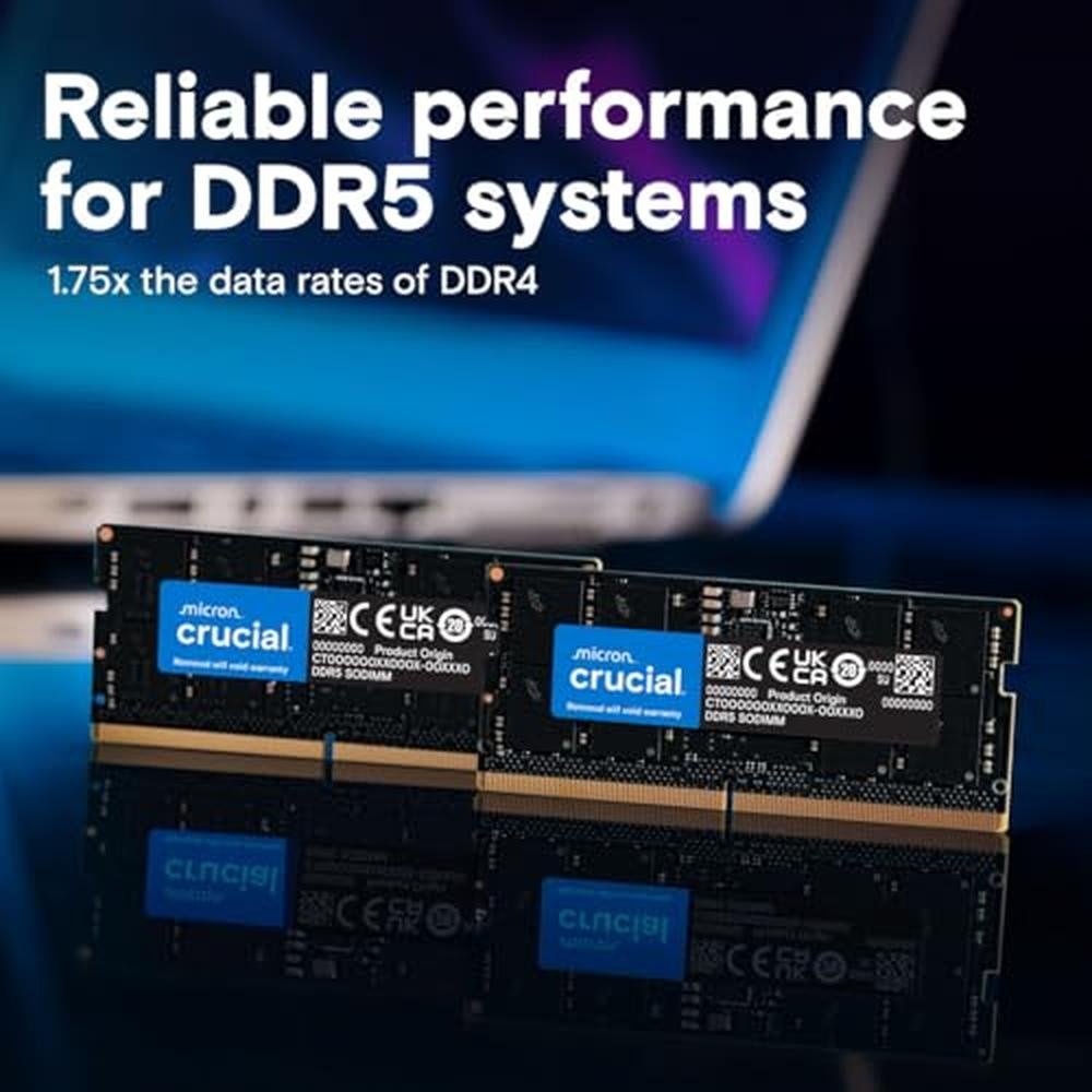 Computer Ram Memory Currys Crucial 16GB DDR5 RAM | Laptop Memory Kit 2x8GB 5600MHz | High ...