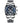 CURREN Mens Watch Sport Quartz Chronograph Wristwatches with Luminous hands Fashion Stainless Steel Clock date (Silver blue)._silverblue_1