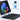 delicase Magnetic Bluetooth Keyboard Cover for Surface Pro 12" 1st 12 inch Laptop Released in 2025 with Backlit (Blue)_Blue_2147