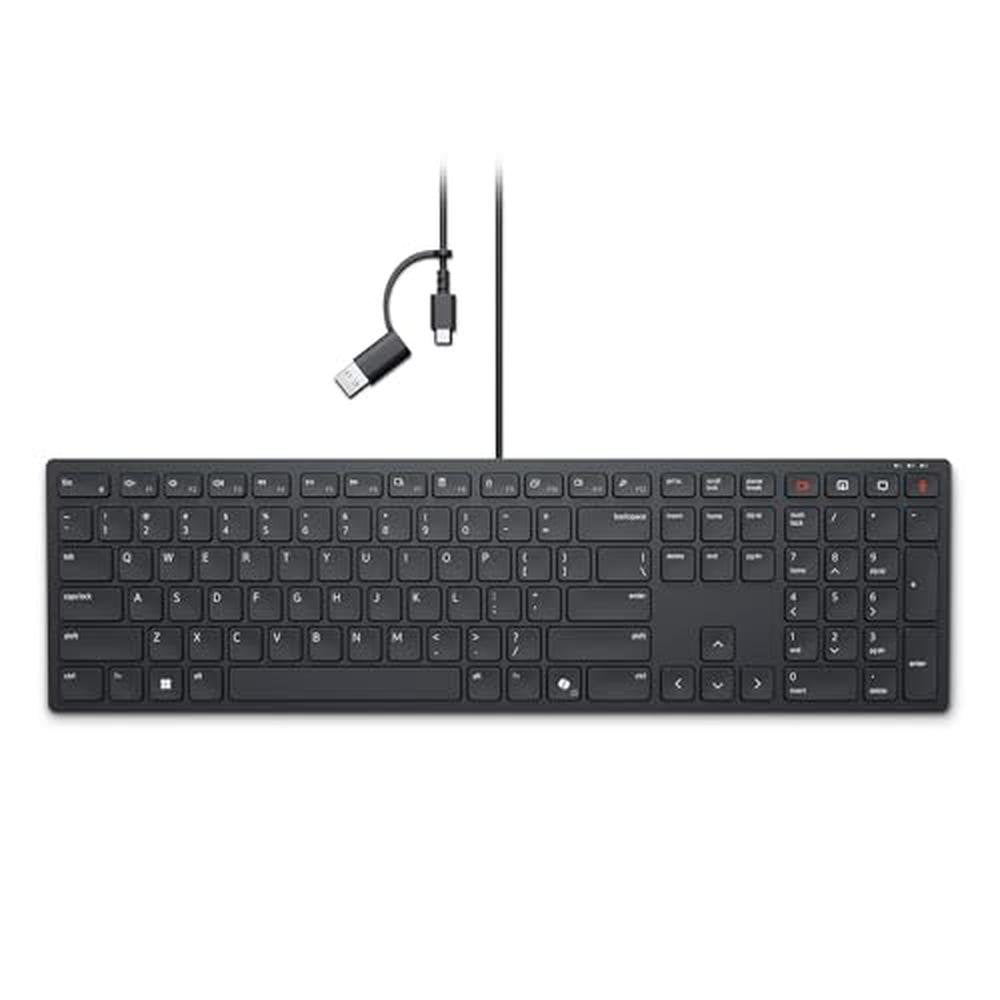 Kb525c Keys Collaboration | Dell KB525C Wired Collaboration Keyboard USB-C USB ...