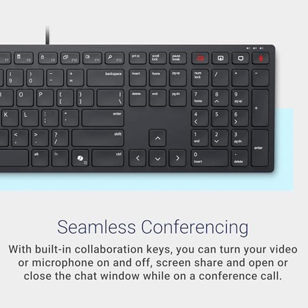 Kb525c Keys Collaboration | Dell KB525C Wired Collaboration Keyboard USB-C USB ...