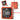 Digital Angle Finder with Laser, 4-side Magnetic Digital Angle Gauge, Rechargeable Mini Digital Laser Level Measuring Tool Cube Inclinometer with Backlight for Woodworking Tablesaw Gift for Men Orange_Orange_1
