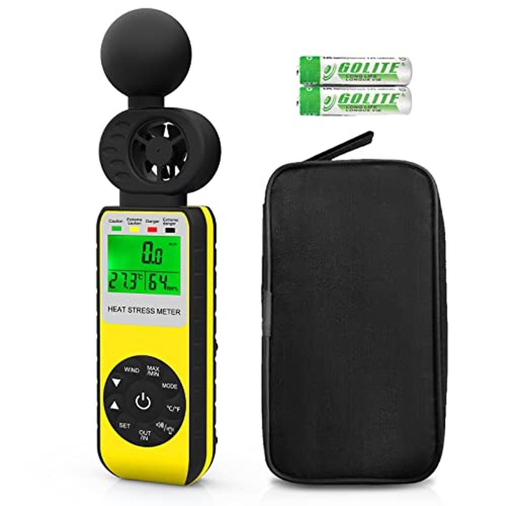 2d Meter Tracker Wind Meter | Digital Anemometer Handheld Heat Stress WBGT Meter Tracker ...