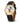 DISNEY Men's 'Mickey Mouse' Quartz Metal Casual Analog Watch, Color:Black (Model: Wds000404)_GoldBlack_1