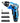 DNA MOTORING TOOLS-00236 Rechargeable 3.6V Cordless Electric Screwdriver Tool Kit with LED Worklight, Blue_Blue_1